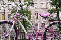 DAMSKI ROWER MIEJSKI RIDE B-CYCLE B12 PINK CRUISER 26- kliknij aby zobacze szczegy