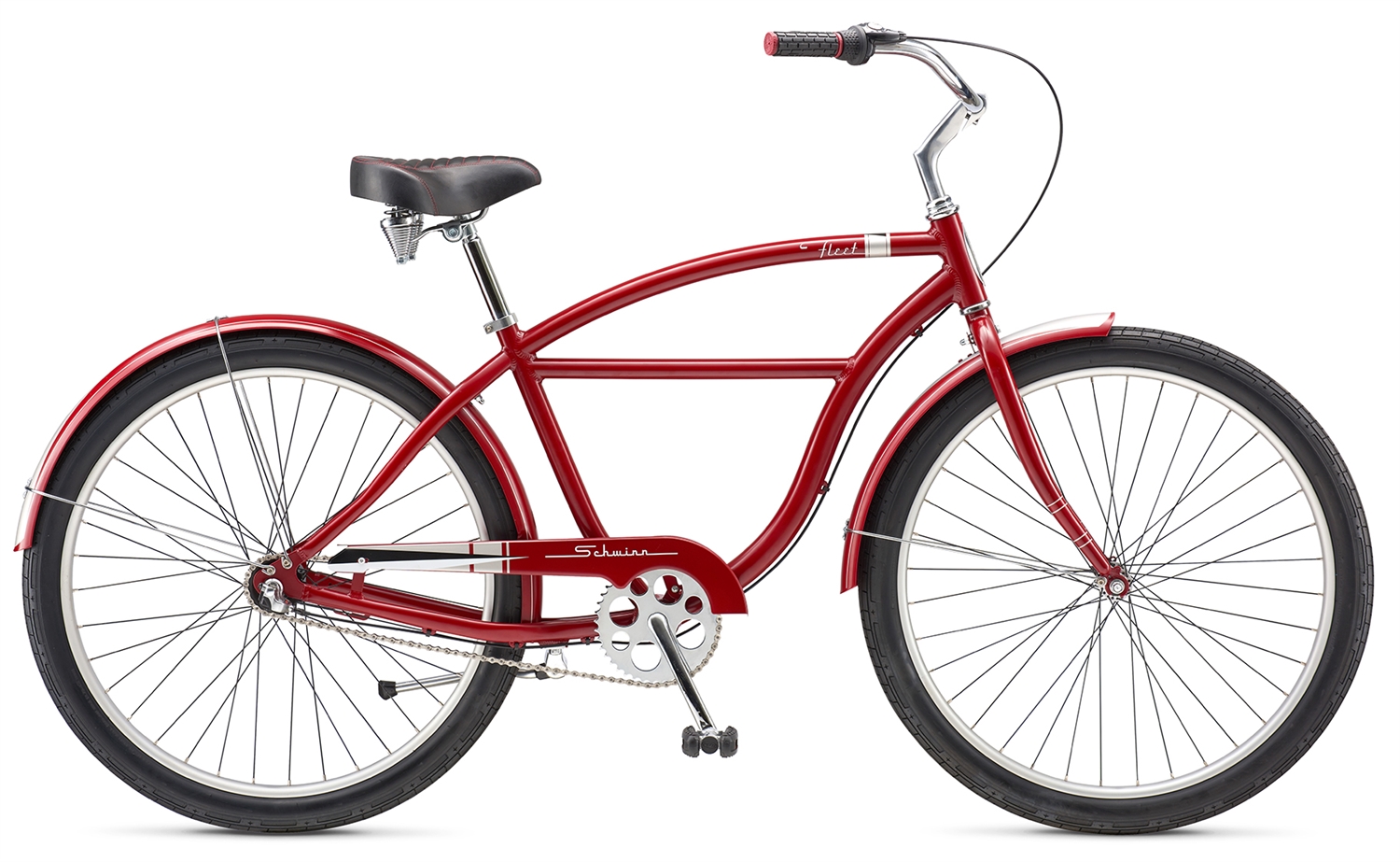 2016 SCHWINN FLEET - ko³a 27,5 cala RED - czerwony - Shimano NEXUS 3-biegi - rower miejski CRUISER - - > kliknij zdjêcie aby powiêkszyæ