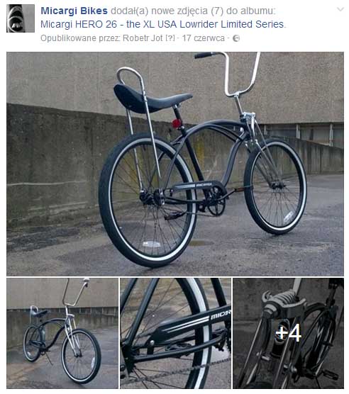 WIĘCEJ ZDJĘĆ ROWERU MICARGI HERO 26 XL LOWRIDER